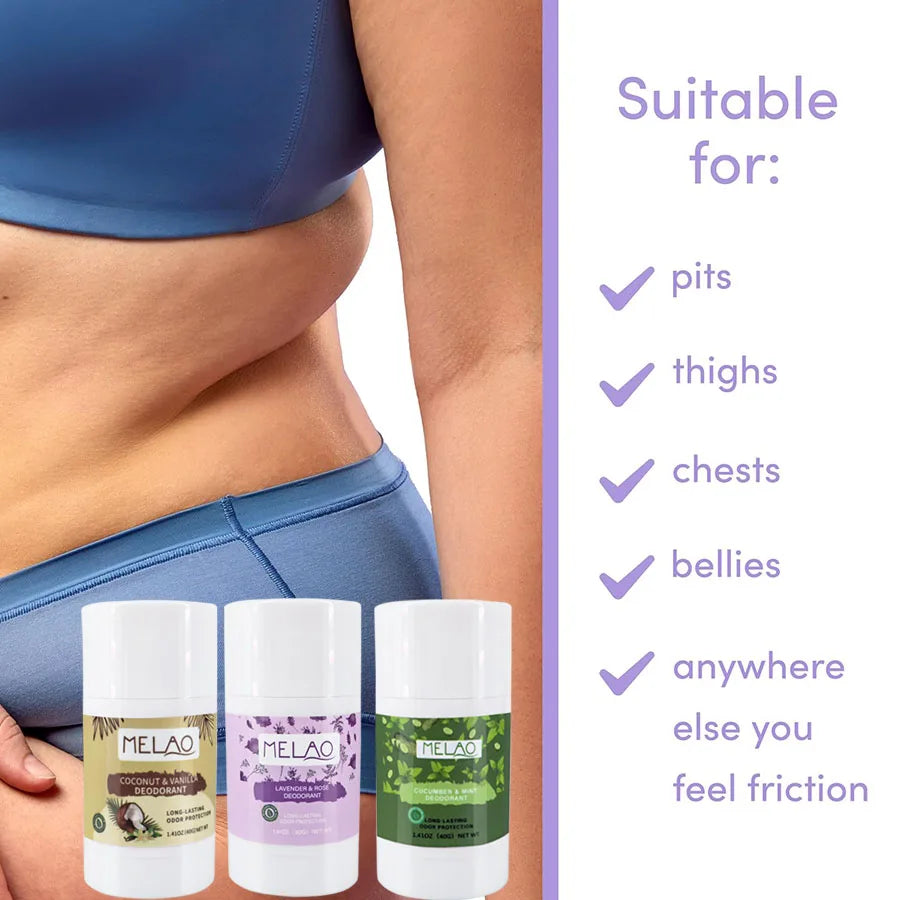 Tiroir AO-Dépistolet ant naturel pour hommes et femmes, sans aluminium avec du bicarbonate de soude, des probiotiques, de l'huile d'amp et de la poupée de karité