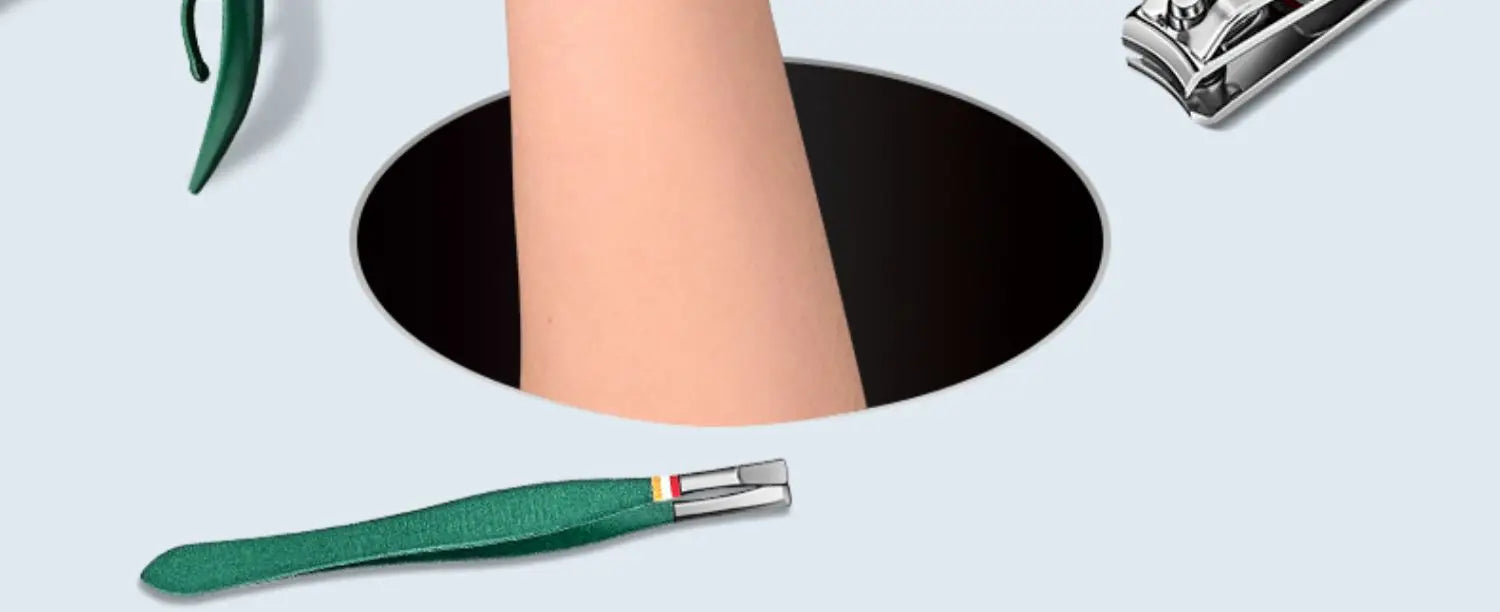 Ensemble de coupe-ongles en acier inoxydable, avec sac pliant, Kits de coupe de manucure, ciseaux, outil de maquillage et de beauté, 12 à 16 pièces/ensemble