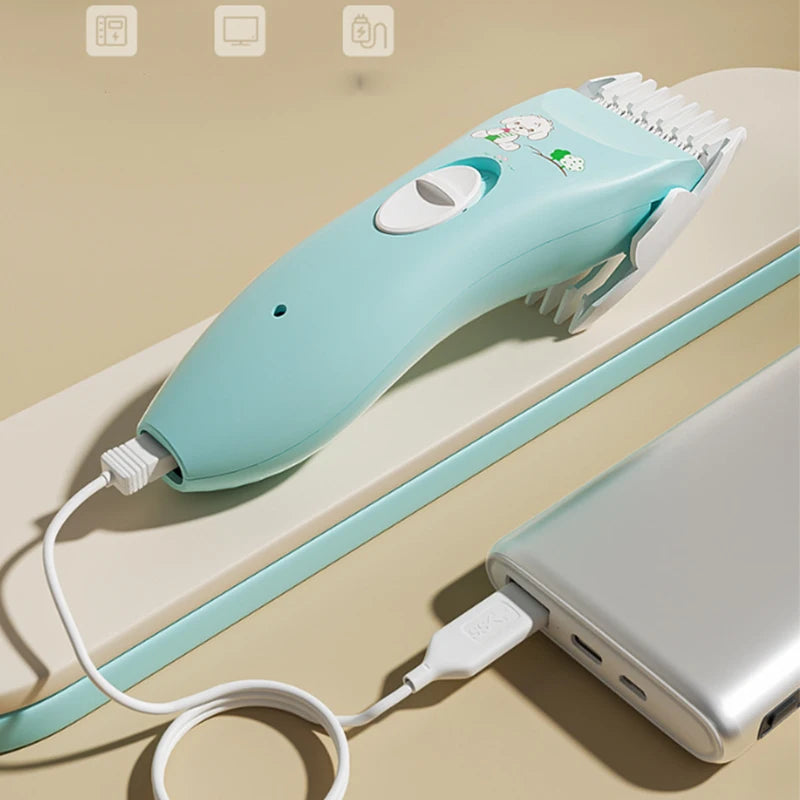 Tondeuse à cheveux silencieuse pour bébé, tondeuse électrique silencieuse pour enfants, Machine de découpe pour nourrissons et femmes, rasoir pour animaux de compagnie