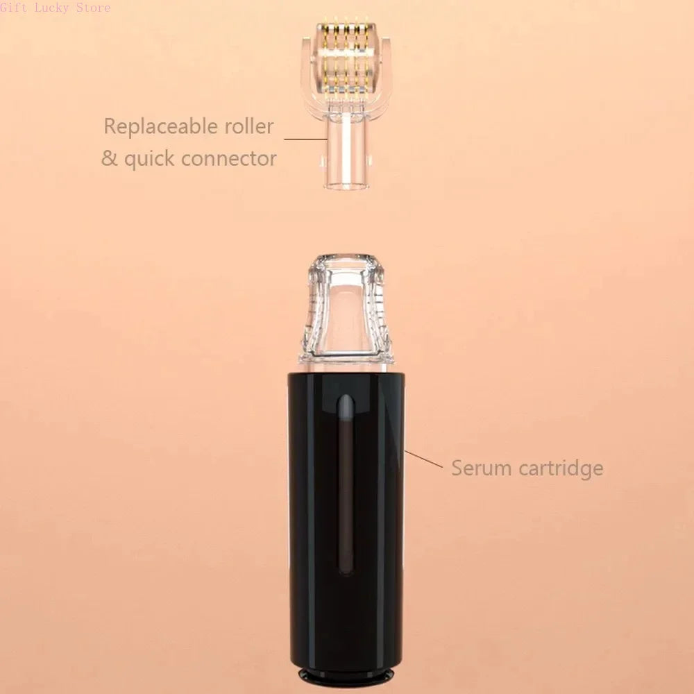 105 nouveau rouleau d'hydratation de la peau Micro système d'infusion livraison de l'huile lèvre plus dodue visage sourcils cheveux cuir chevelu sérum applicateur outil de beauté