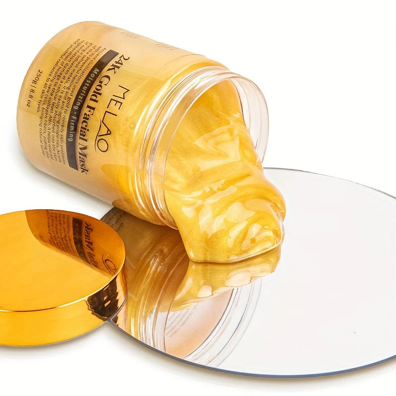 Tiroir AO-Masque facial doré 24K, masque de beauté, élimine la peau, masques qualifiée aux hydratants au collagène doré, France