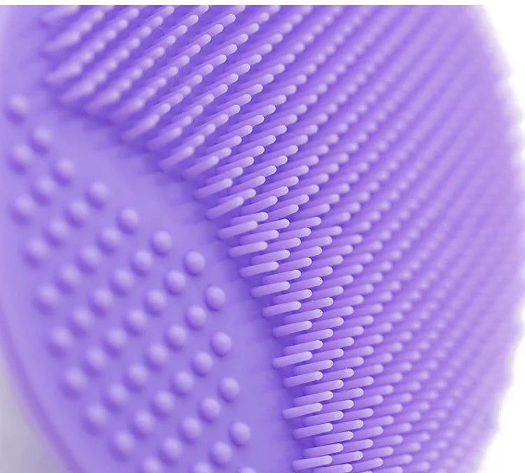 Brosse de lavage du visage en Silicone, nettoyage des Pores, shampoing pour bébé, brosse de bain pour bébé, cheveux doux, peigne rond, usage domestique