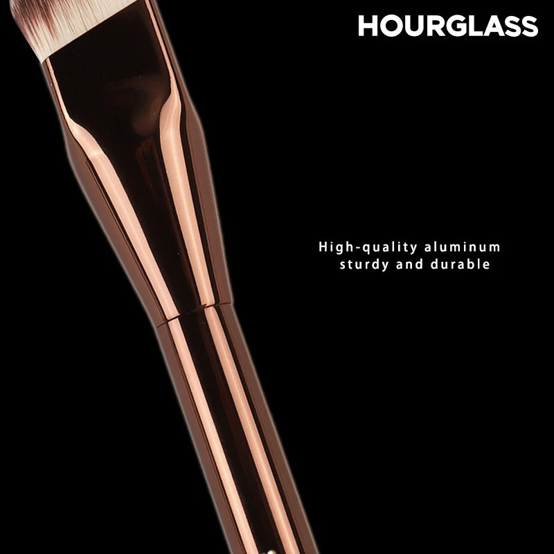 HOURGLASS pinceaux de fond de teint liquide coudés fond de teint crème brosse Blush brosse Base maquillage outil-022
