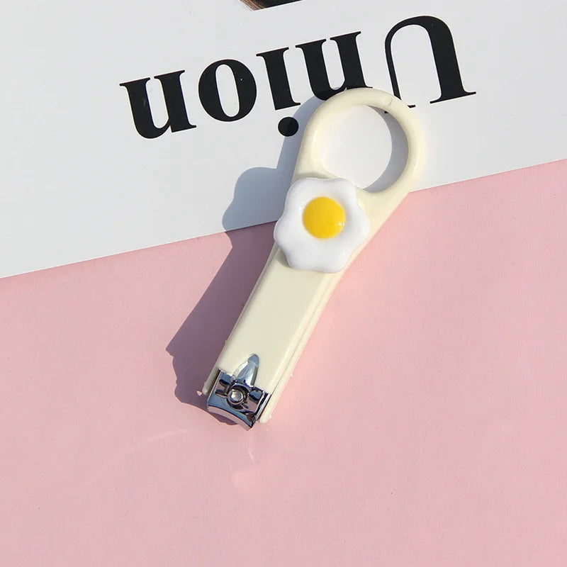 Kawalmovies-Coupe-ongles grenouille coloré pour enfant, ciseaux de pédicure, outil de manucure et de beauté