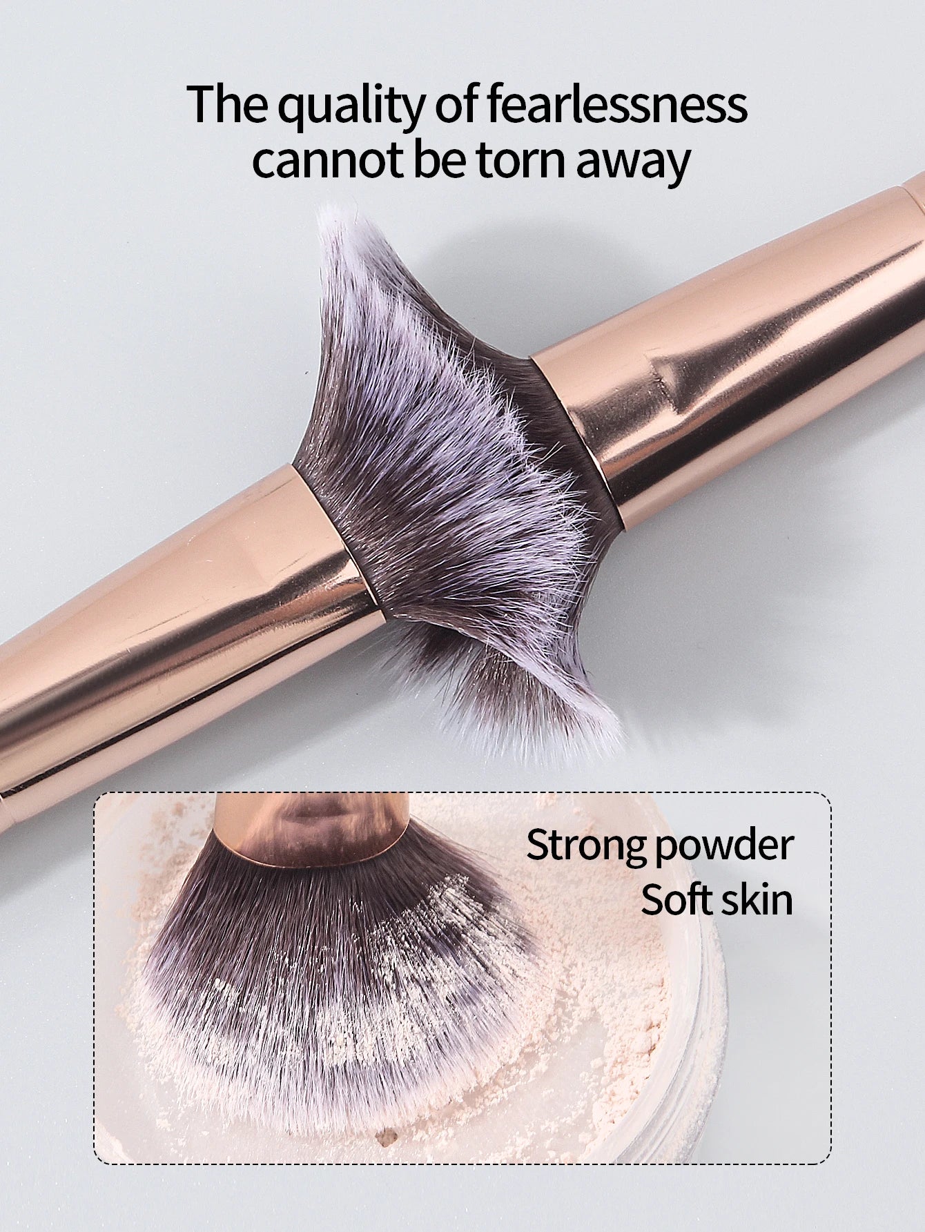 Pinceau de maquillage texturé de marbre, pinceau à blush, pinceau à poudre, pinceau de contour, pinceau de contour, outils de beauté du visage 3 pièces