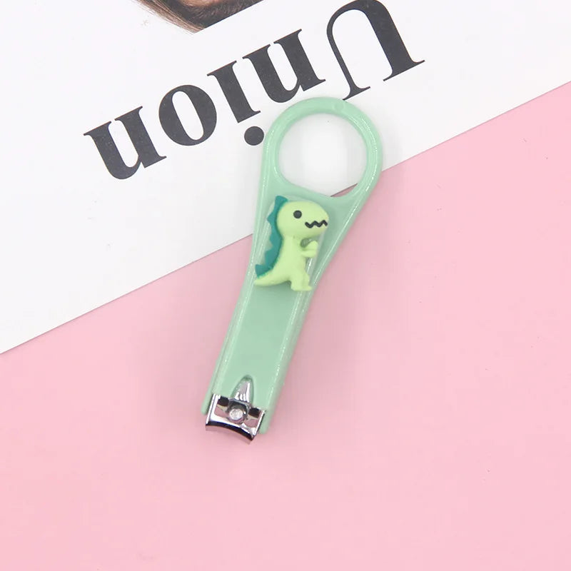 Kawalmovies-Coupe-ongles grenouille coloré pour enfant, ciseaux de pédicure, outil de manucure et de beauté