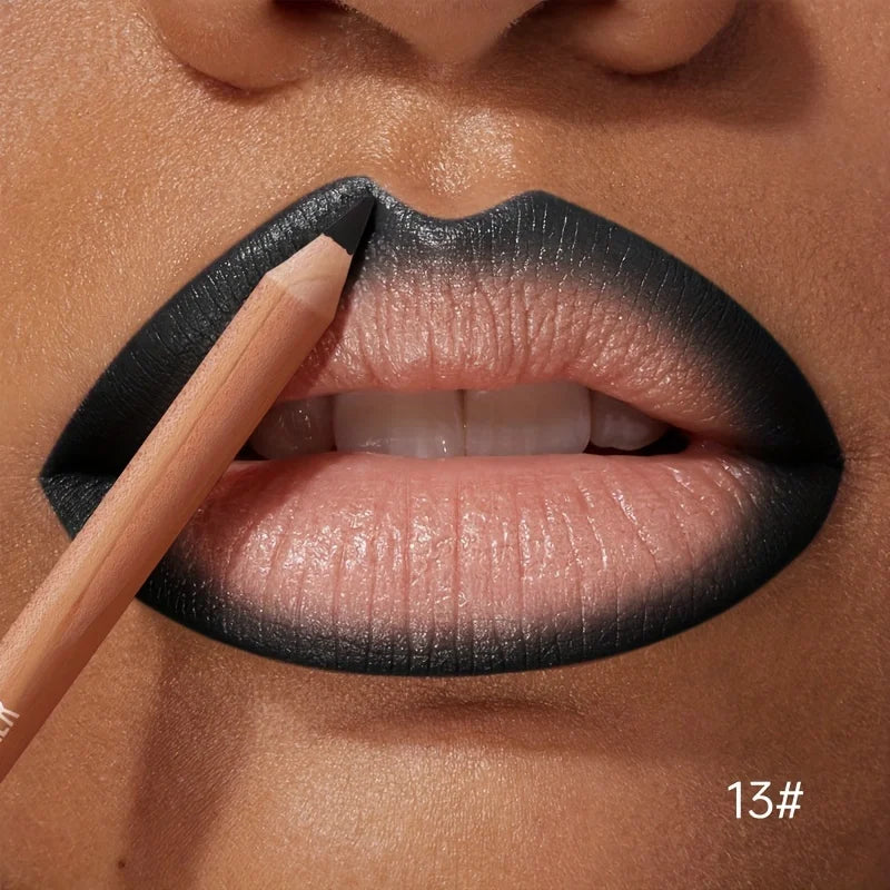 Rouge à lèvres mat et stylo de revêtement, imperméable, longue durée, antiadhésif, nuances de baies pour tous les Types de peau, crayons de maquillage pour femmes, 1 pièce