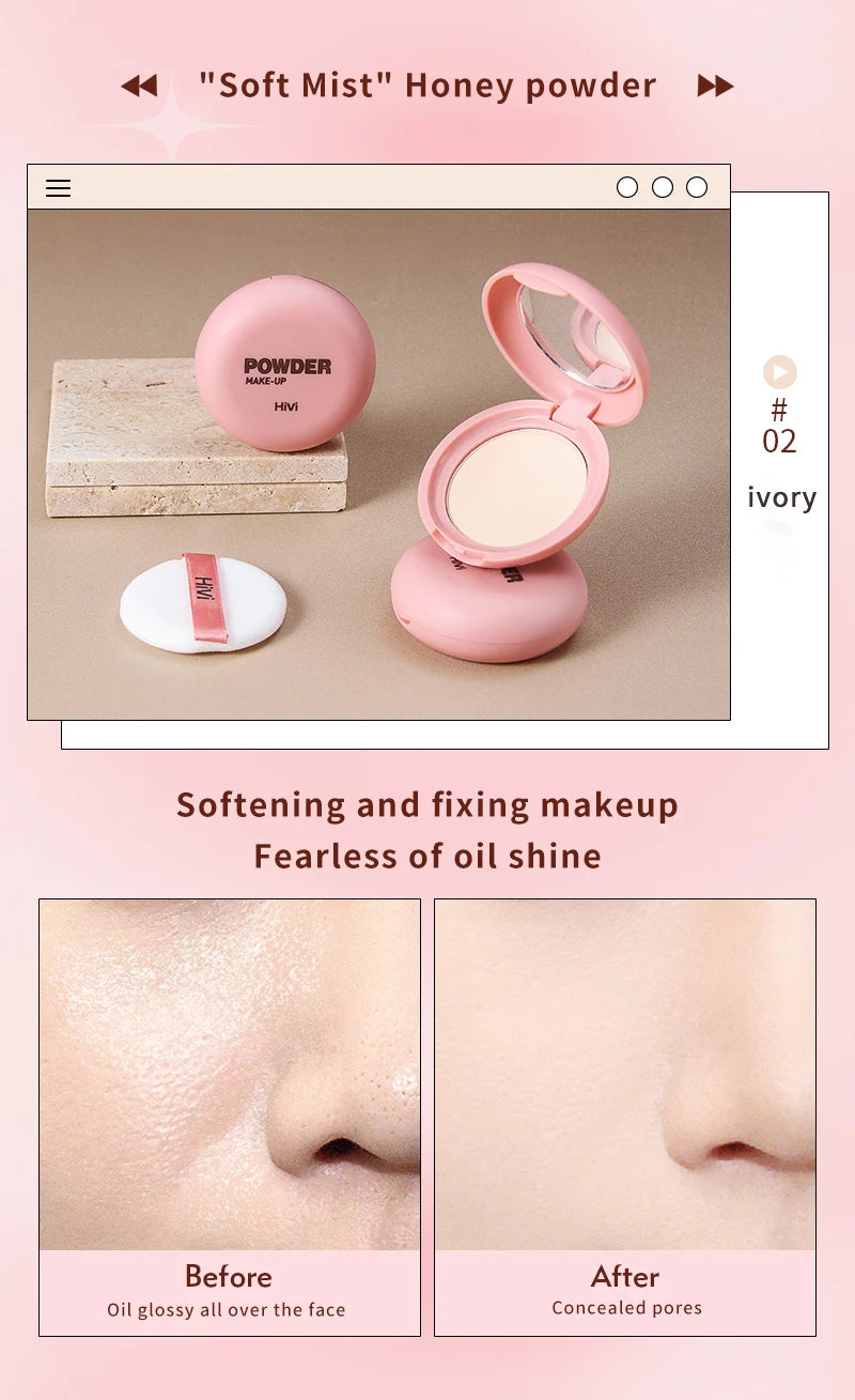 Coffret cadeau de maquillage HiVi, coffret cadeau de maquillage en poudre, coffret d'enregistrement de colle, coffret cadeau limité de rouge à lèvres en poudre, cadeau de la fête des Léons pour votre femme