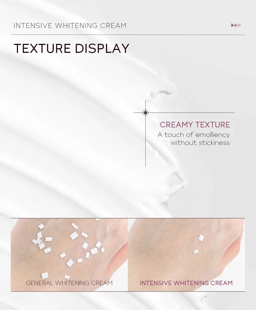 Crème blanchissante pour peau foncée, blanchiment des aisselles, éclaircissement et zone intime, hydratant pour femme, produits de soins coréens pour la peau