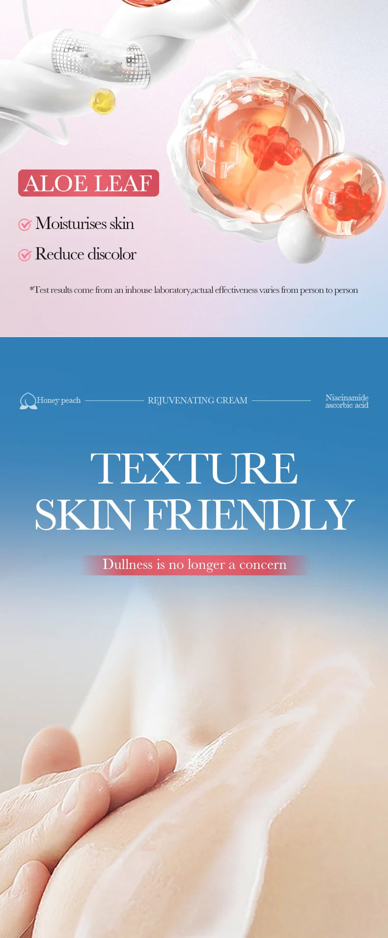 Crème blanchissante parties intimes aisselles fesses genou blanchir l'intérieur des cuisses parties intimes foncé enlever la mélanine femme éclaircir soins de la peau