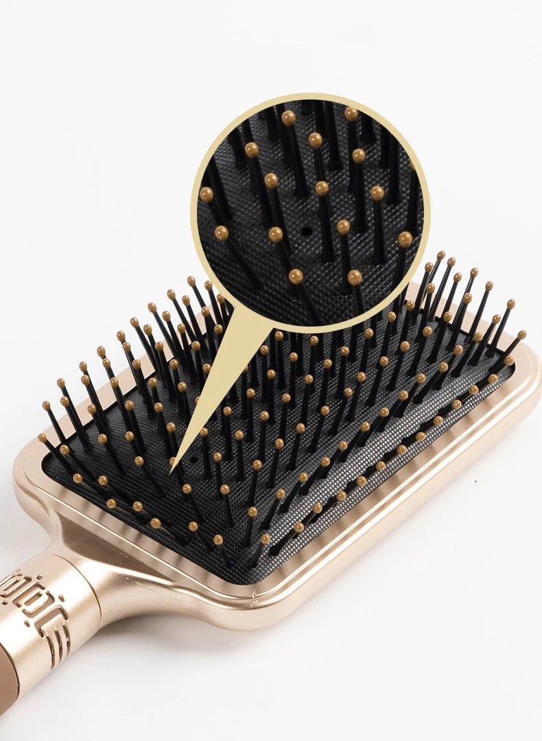 CALIYI cheveux Massage coussin d'air peigne brosse cuir chevelu brosse à cheveux démêlant antistatique Salon SPA coiffure outil de coiffure ovale rond
