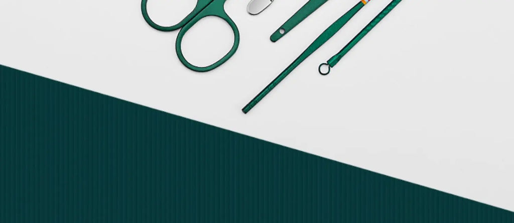 Ensemble de coupe-ongles en acier inoxydable, avec sac pliant, Kits de coupe de manucure, ciseaux, outil de maquillage et de beauté, 12 à 16 pièces/ensemble