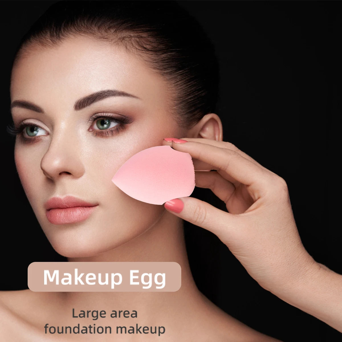 Ensemble de pinceaux et d'éponges de maquillage, bouffantes de maquillage roses, bandeau, dissolvant de bracelet, Kit d'extension de cils DIY 8-16mm, outil de maquillage