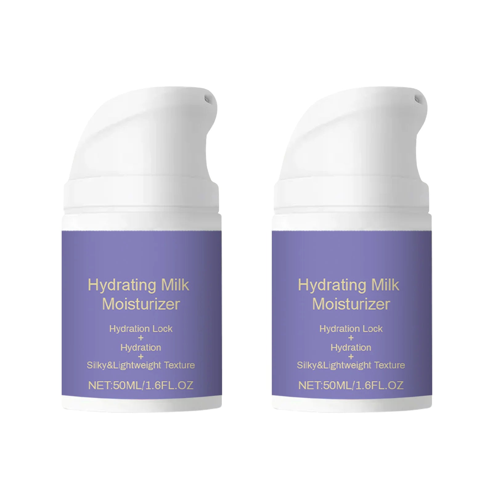 Crème hydratante au lait 50ml, crème hydratante en profondeur, beurre de karité et glycérine, barrière réparatrice, estompe les ridules, Non grasse pour toutes les peaux