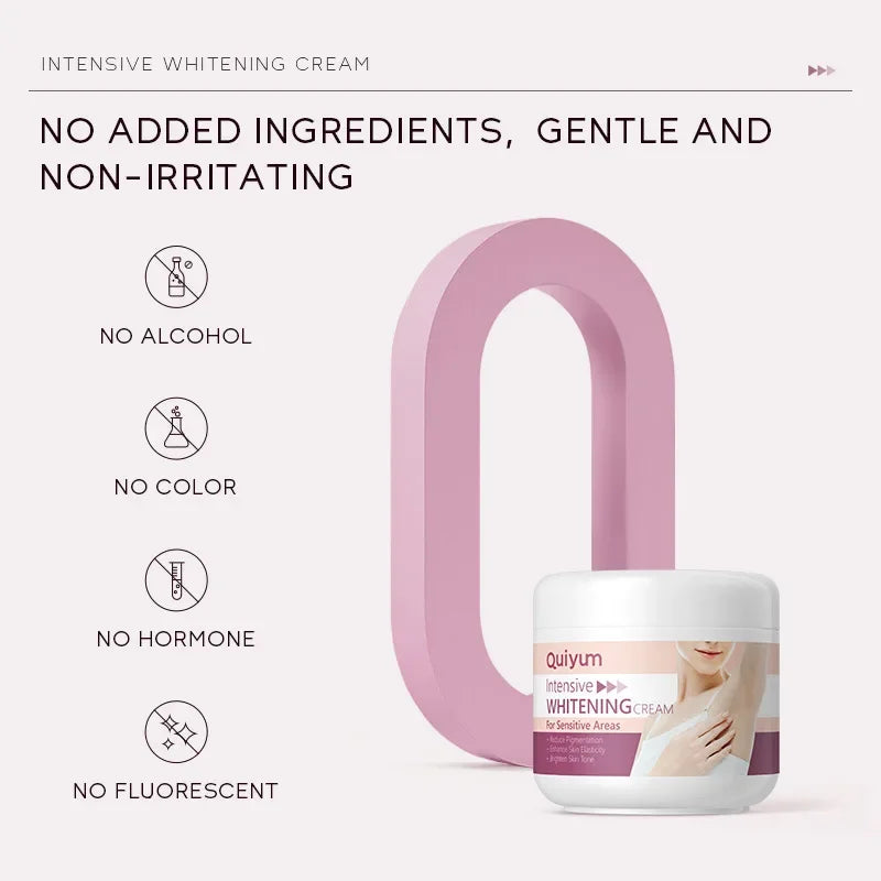 Crème blanchissante pour peau foncée, blanchiment des aisselles, éclaircissement et zone intime, hydratant pour femme, produits de soins coréens pour la peau