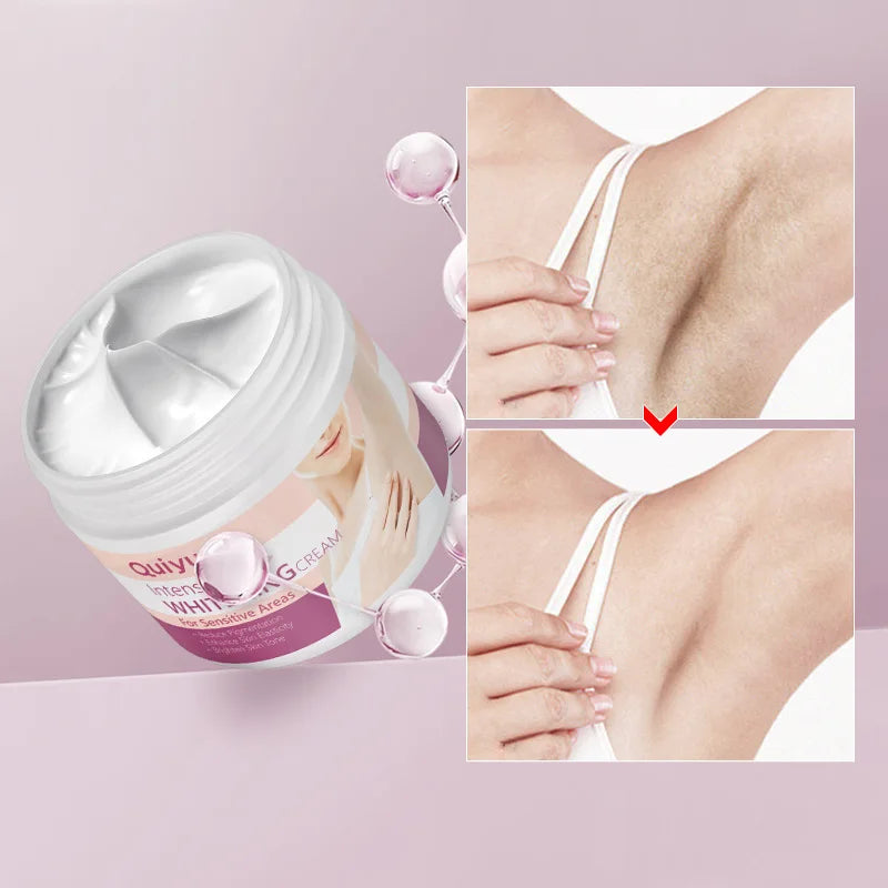 Crème blanchissante pour peau foncée, blanchiment des aisselles, éclaircissement et zone intime, hydratant pour femme, produits de soins coréens pour la peau