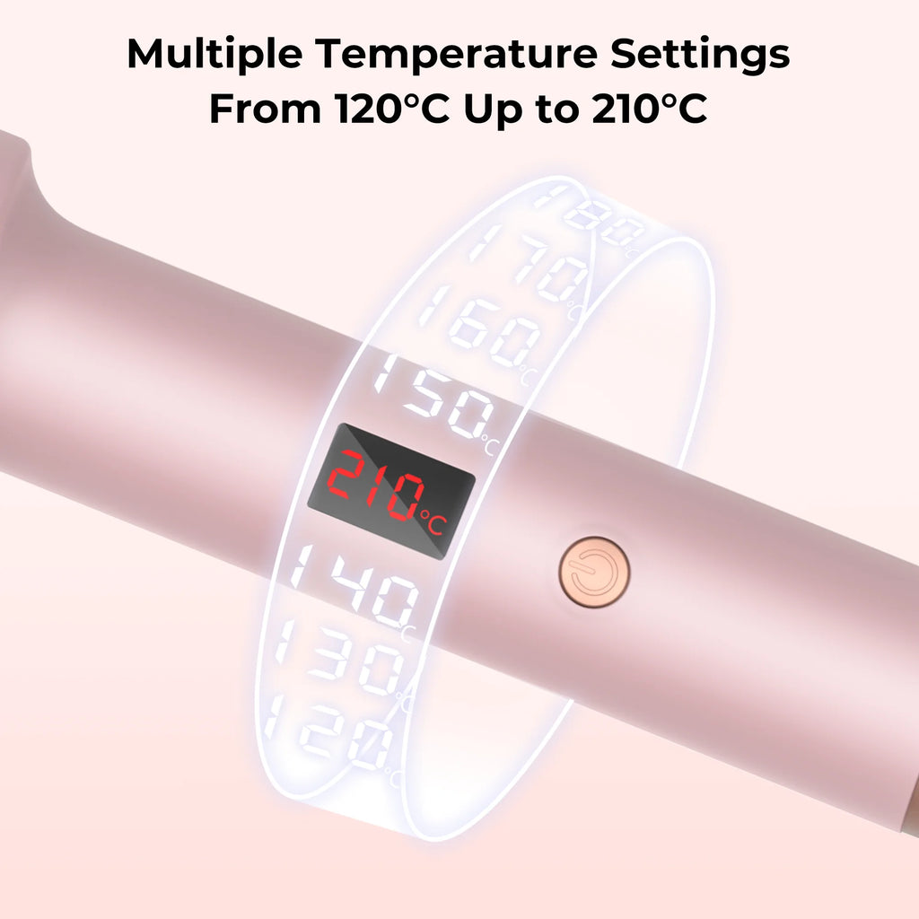 1.5 pouces fer à friser brosse en céramique brosse thermique chauffée brosse ronde cheveux électrique brosse chauffante électrique bigoudi peigne