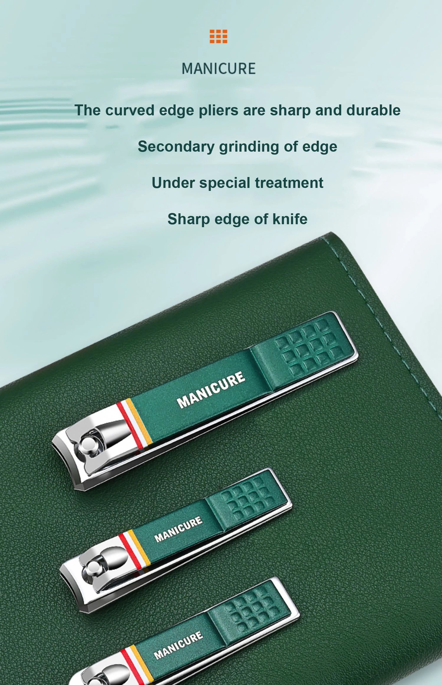 Ensemble de coupe-ongles en acier inoxydable, avec sac pliant, Kits de coupe de manucure, ciseaux, outil de maquillage et de beauté, 12 à 16 pièces/ensemble