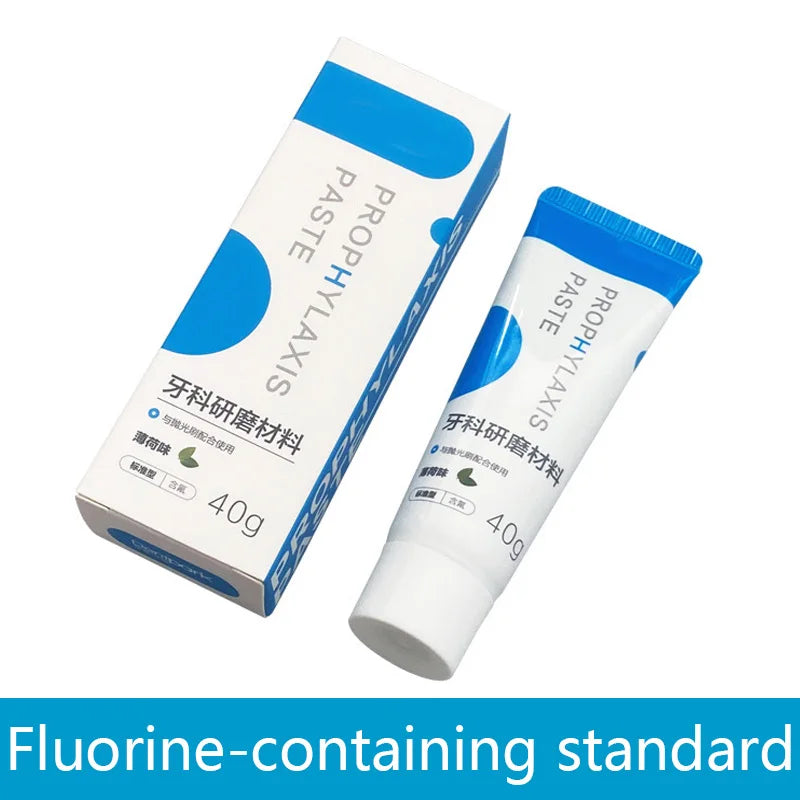 Pâte de prophylaxie dentaire à grain fin et régulier, 40g, pâte de prophylaxie à grain régulier, Implant Ortho, matériel de blanchiment des dents pour dentiste