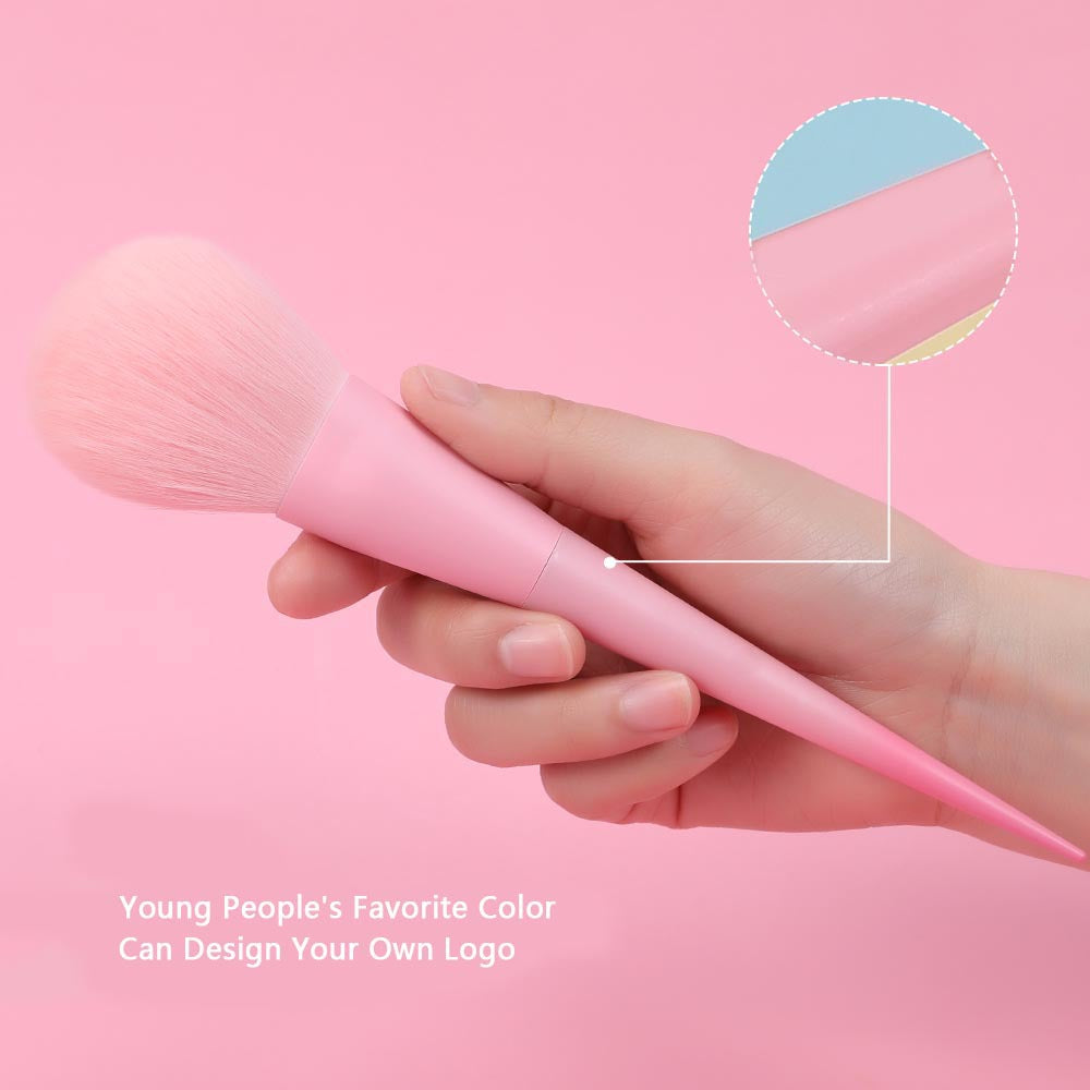 17 pinceaux de maquillage multicolores pinceaux de couleur ensemble de pinceaux de maquillage outils de maquillage ensemble complet